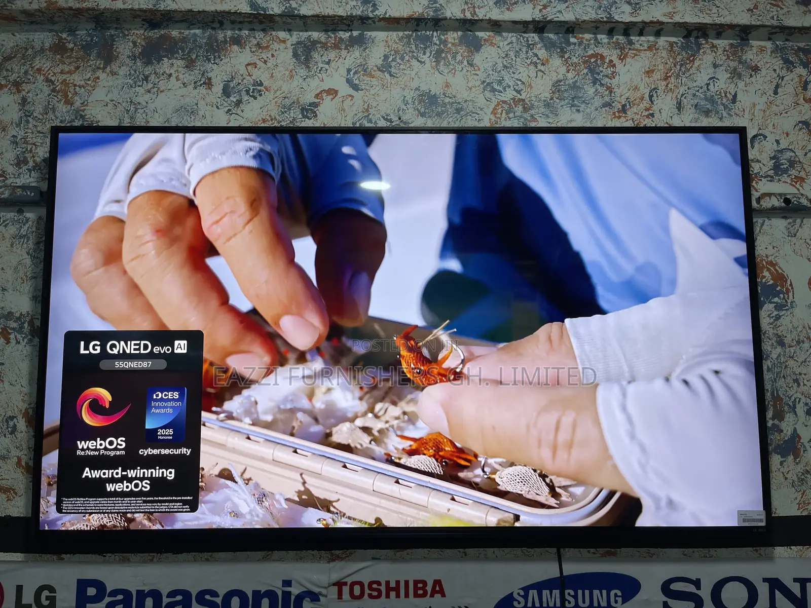 55QNED87 LG QNED MINI LED 55 Inches Smart 120 Hz Uhd HDR Pro+ Uk TV