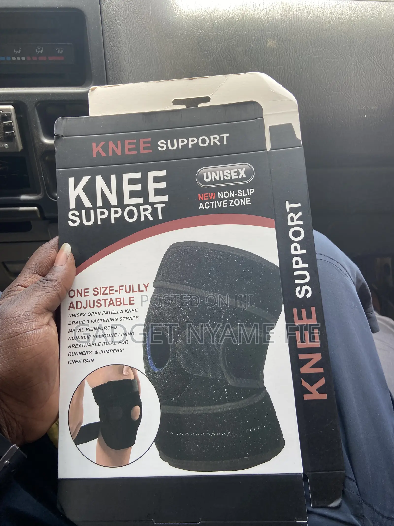 Adjustable Knee Support Brace (Fits All Leg Sizes)