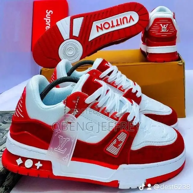Original Louis Vuitton Lv Skate Red
