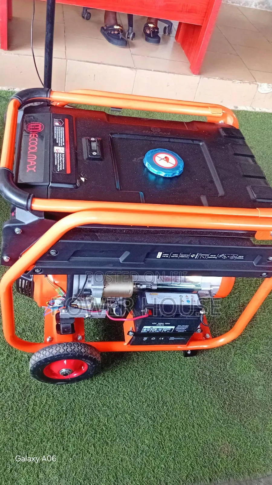 Heavy Duty ECOOLMAX Petrol Generator – Premium Quality Backup Power