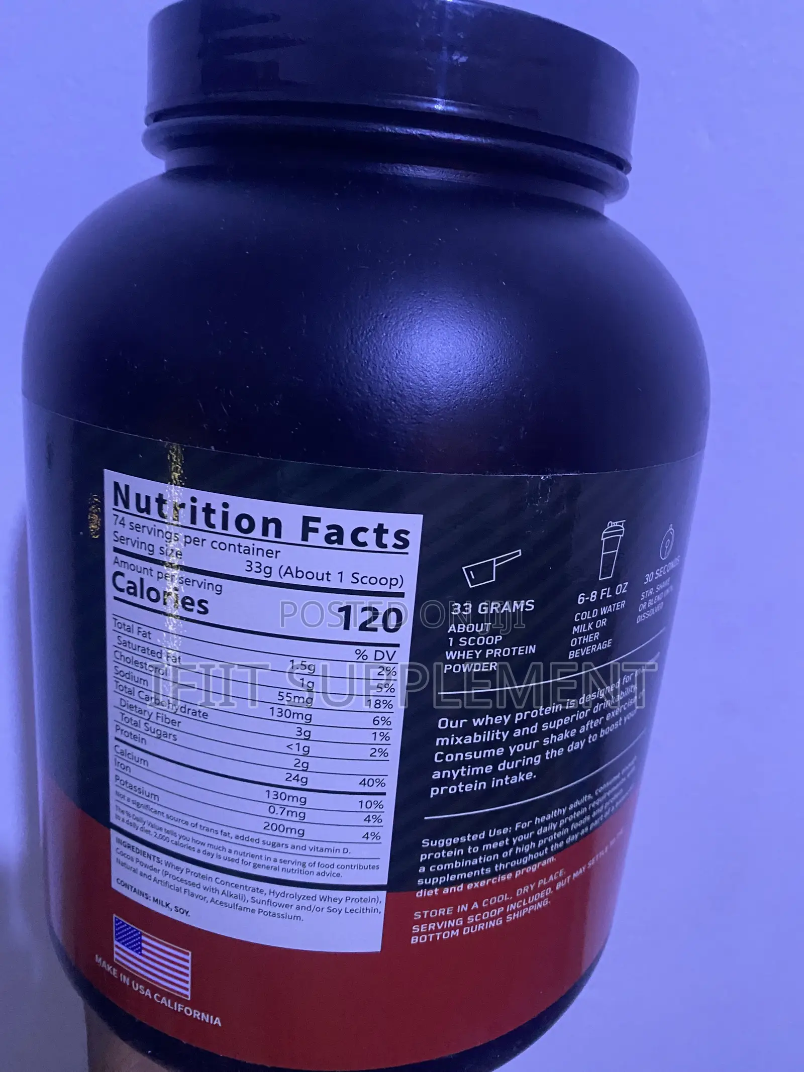 Optimum Nutrition Whey Protein