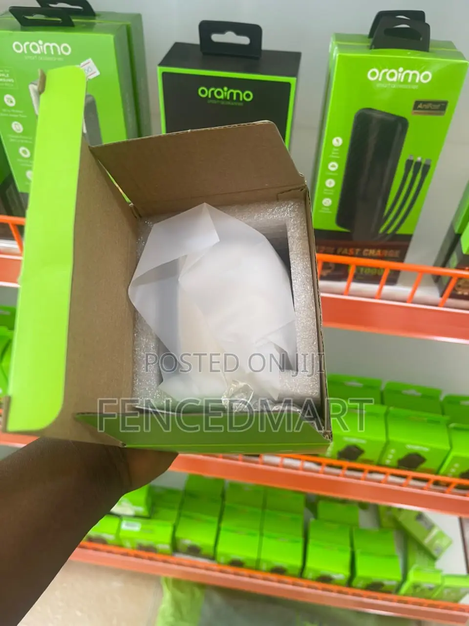 Oraimo ClockPoint Plus Alarm Clock With Touch Night Light (OSH-002A)
