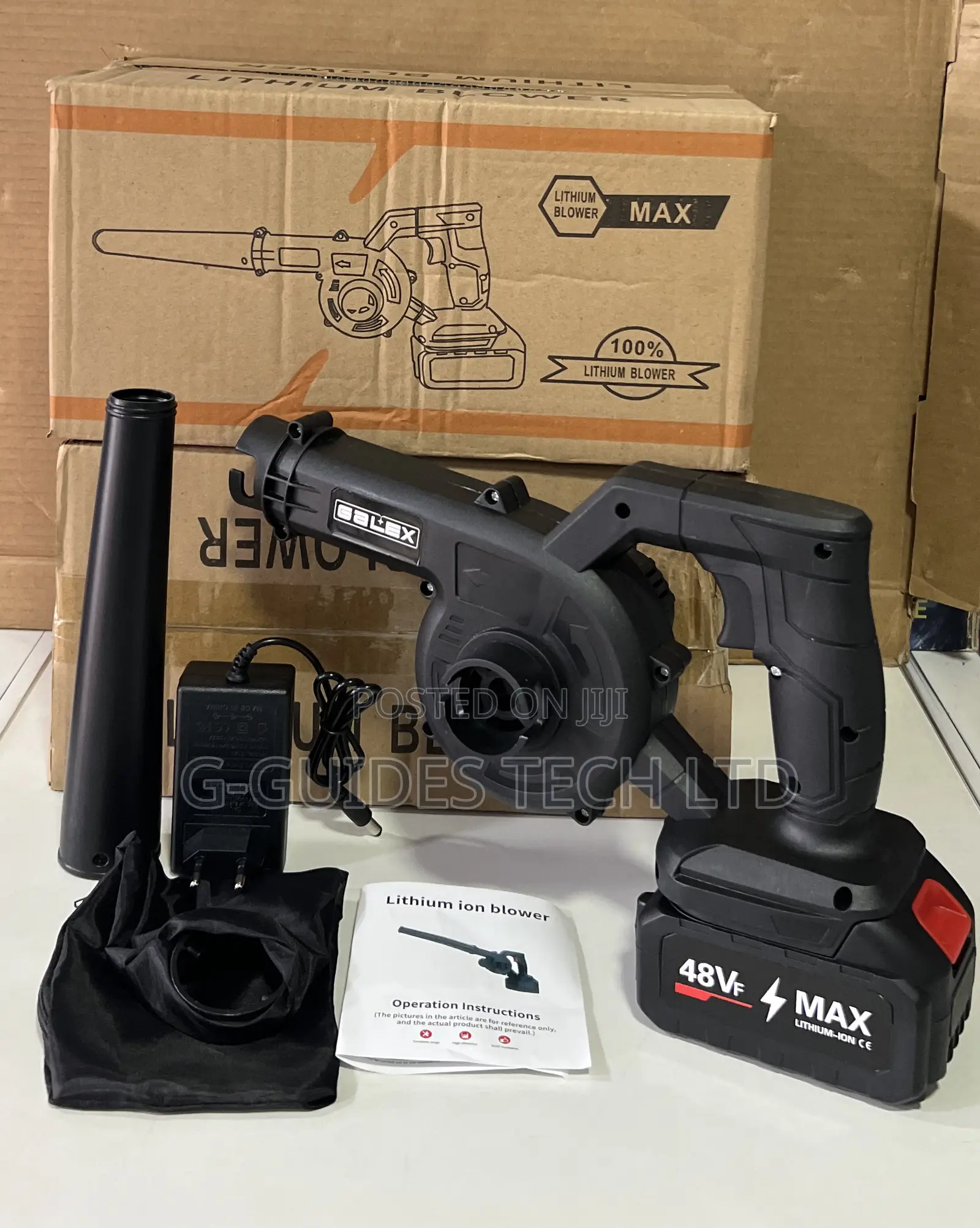 GALEX 48V Lithium-Ion Battery Cordless Air Blower 600Watt