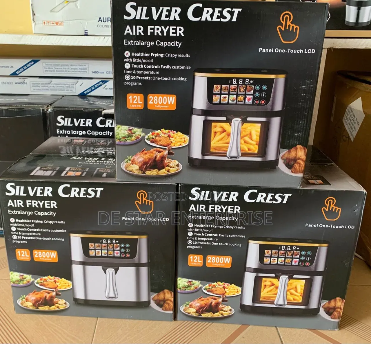Popular Multi Functional Silver Crest 12l Air Fryer