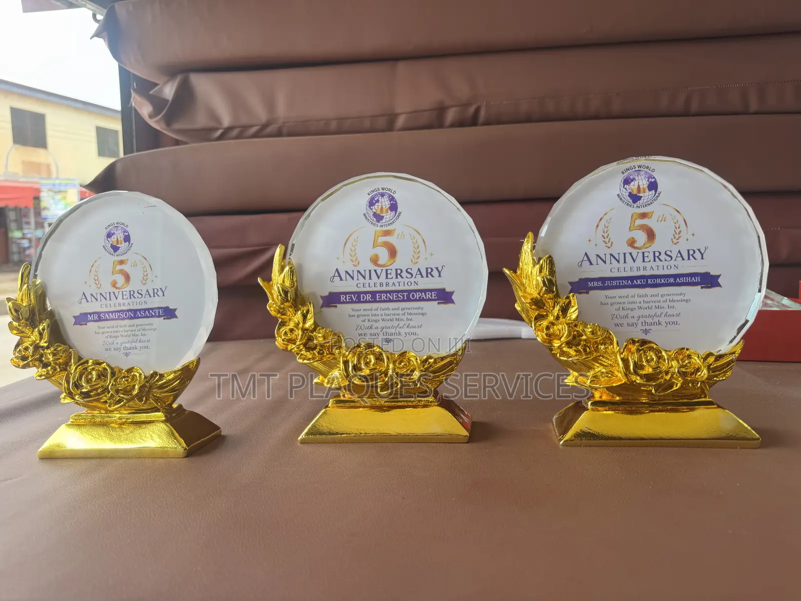 Plaque Branding /Customization