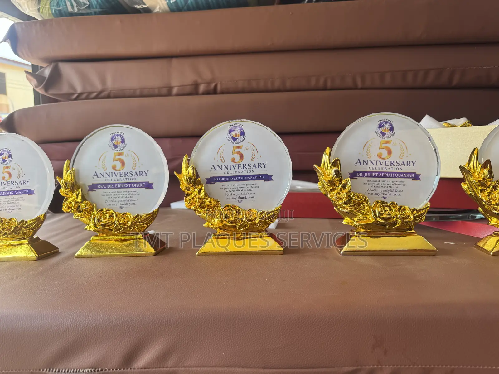 Plaque Branding /Customization