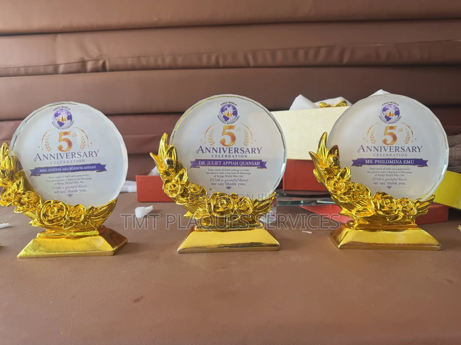 Plaque Branding /Customization