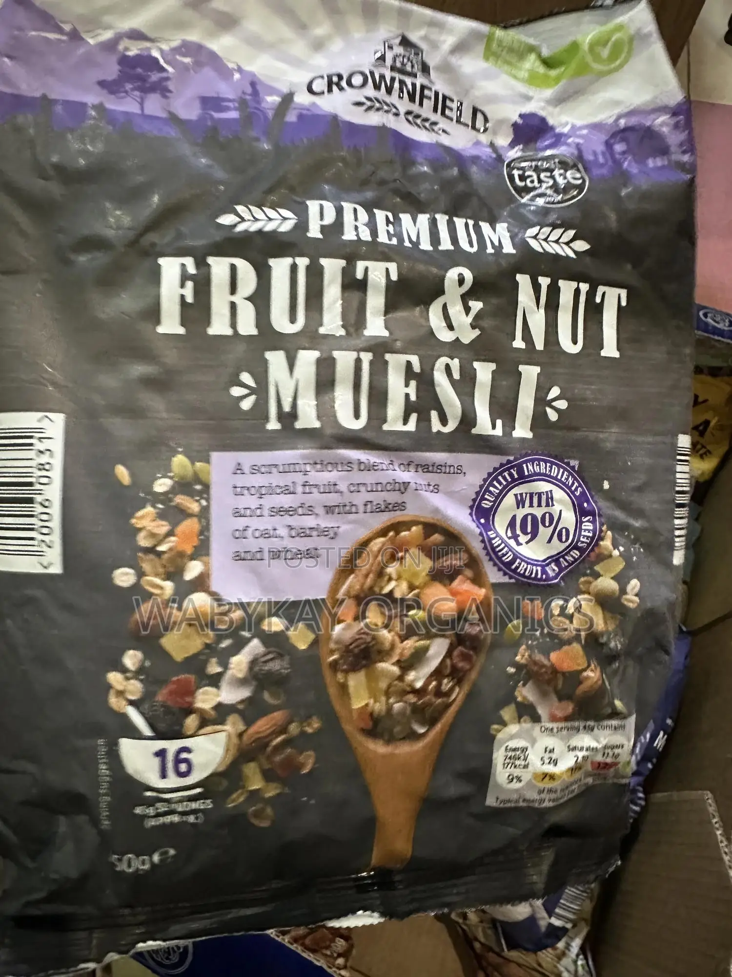 Muesli Fruits and Nut, Swiss Style 1kg