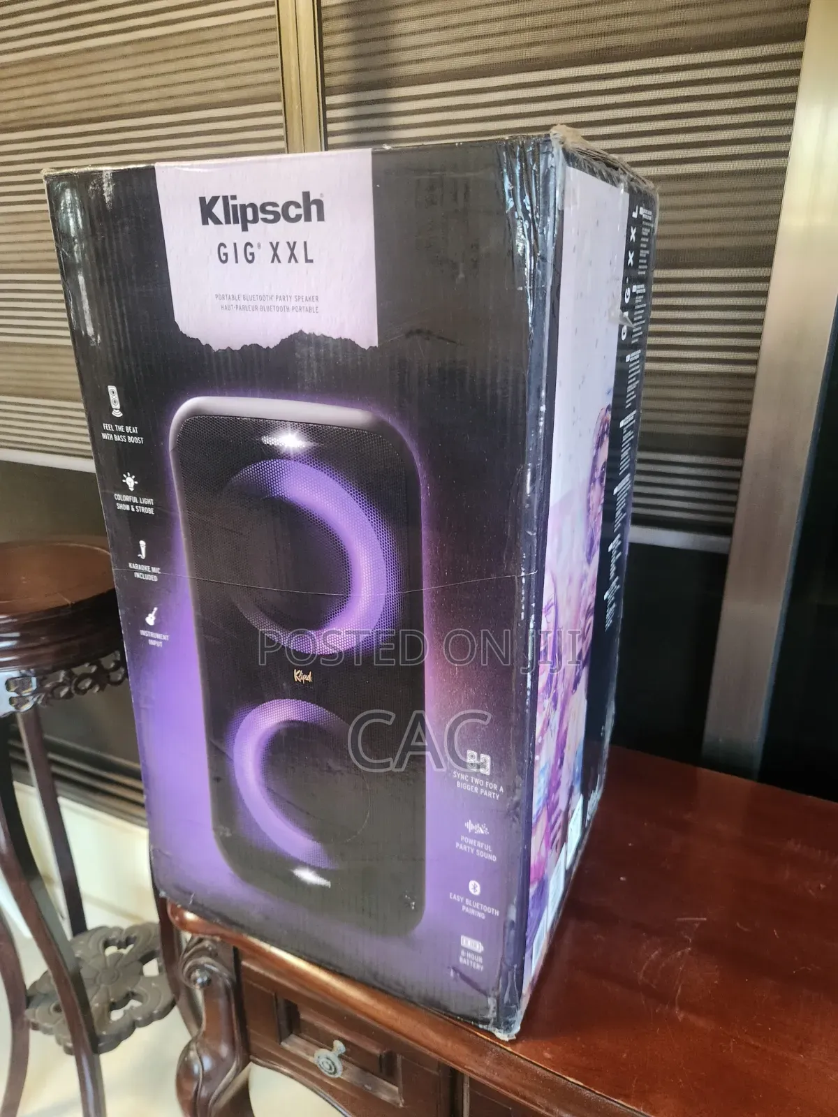 Klipsch Gig XXL Bluetooth Pendrive Speaker