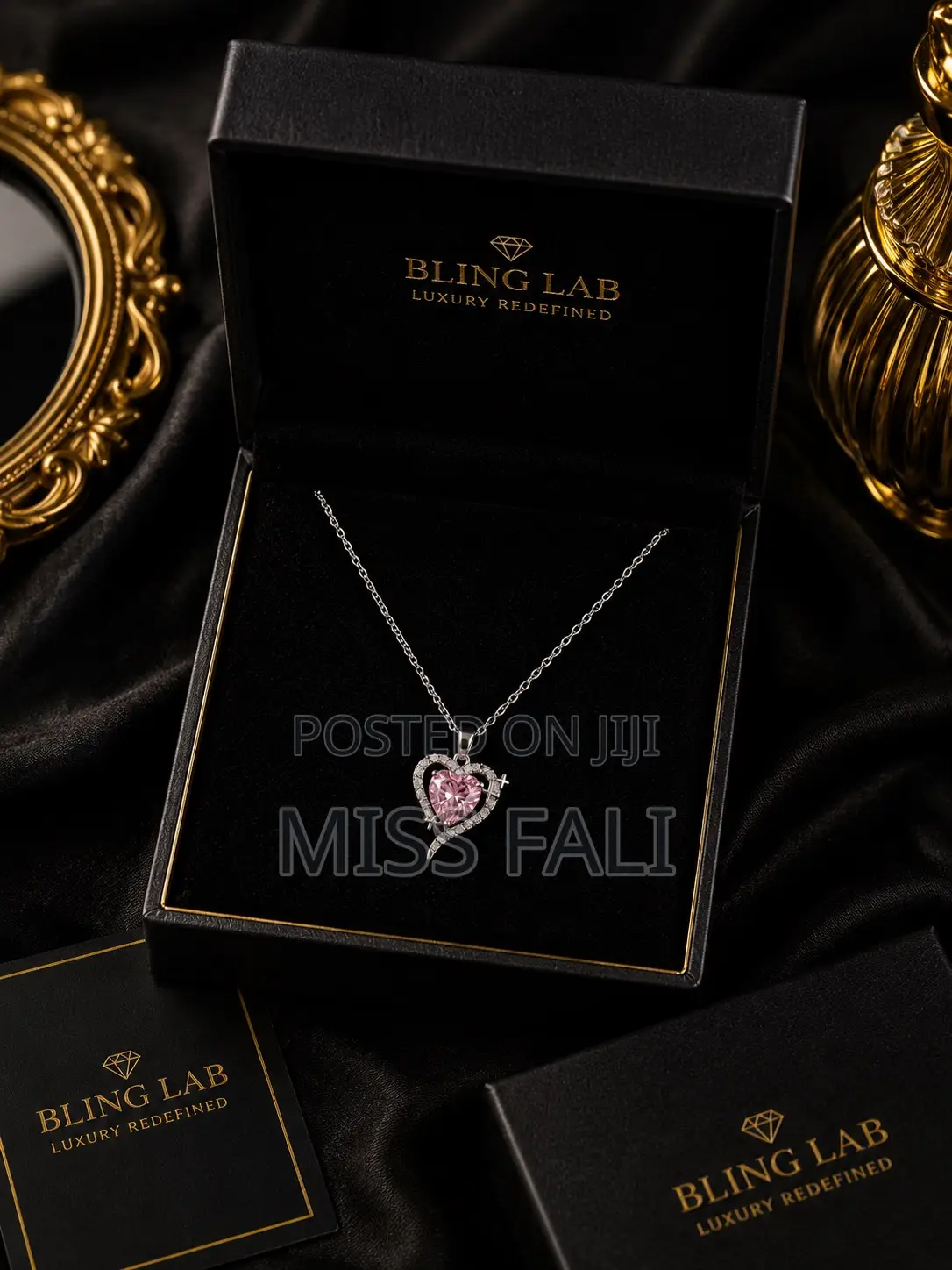 Blush Heart Necklace