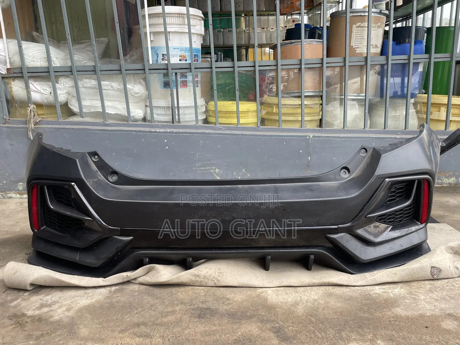 Civic 2017-2021 Back Bumper Hatchback