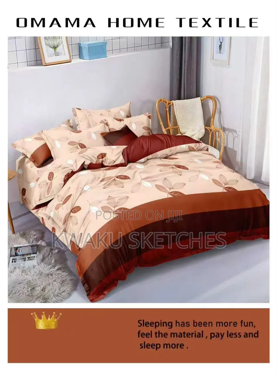 Premium 1 Bedsheet + 3 Pillow Cases Set – Sleep in Comfort