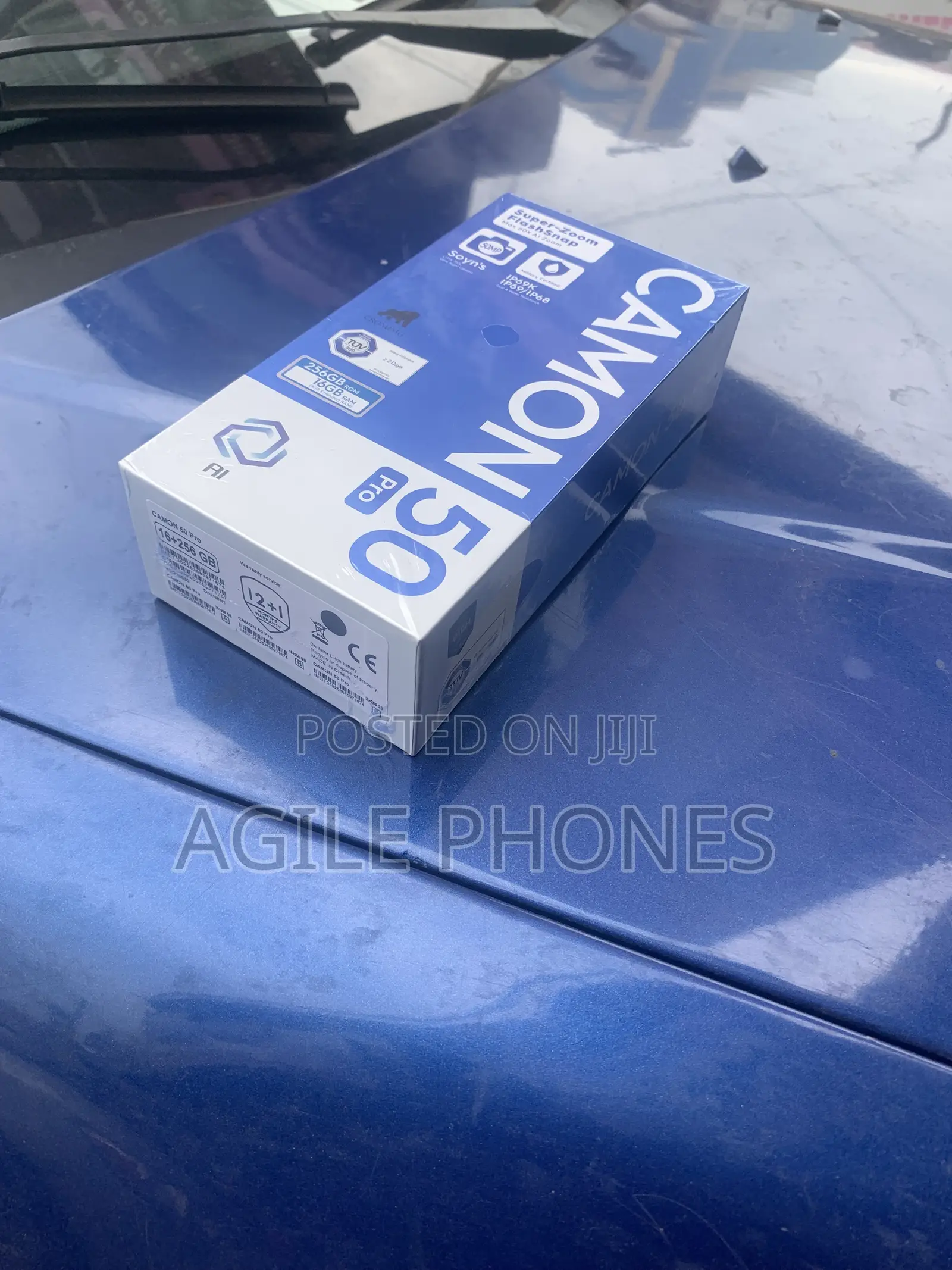 New Tecno Camon 50 Pro 256 GB Black