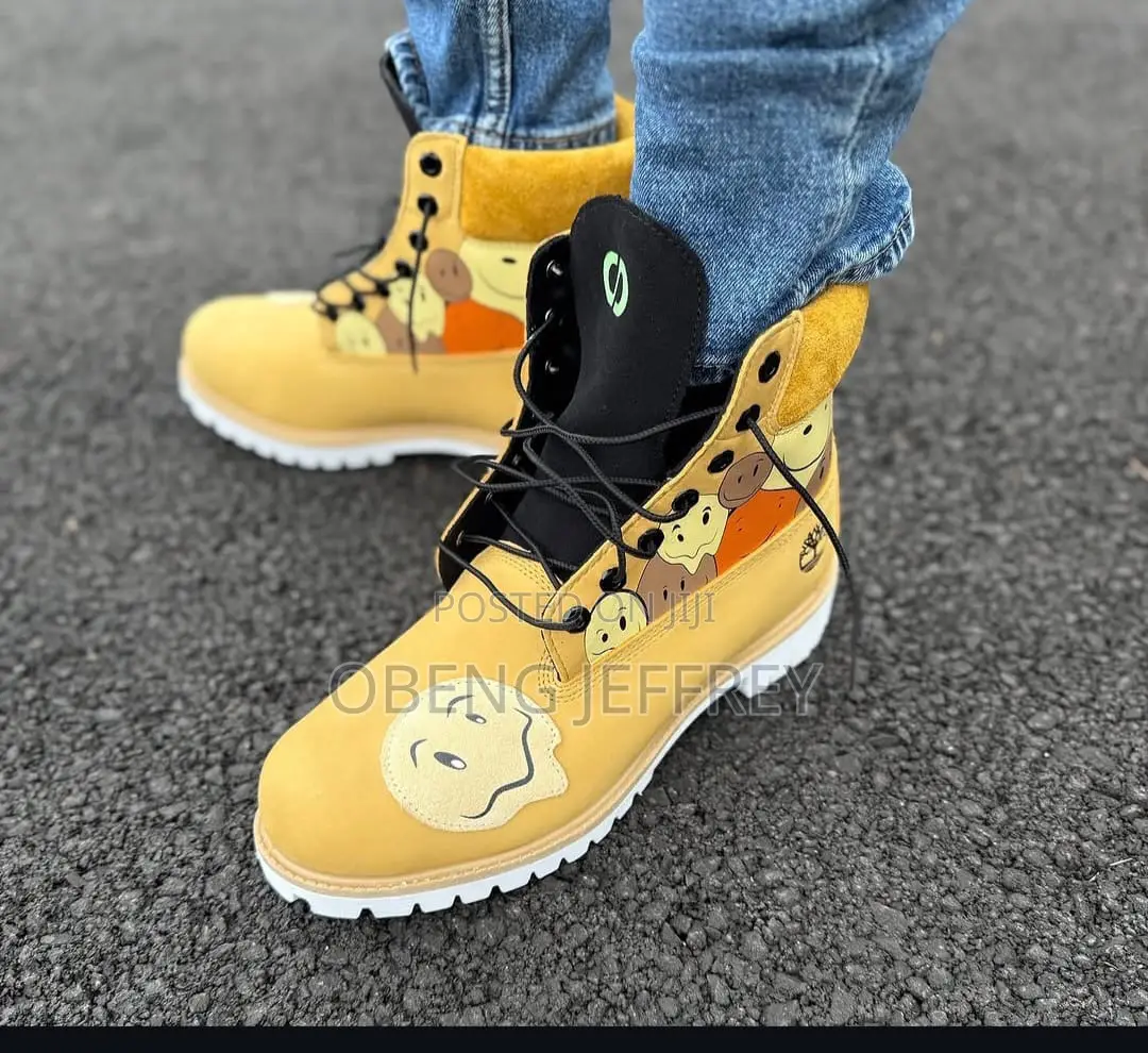 Original Timberland Boots Melted Smileys