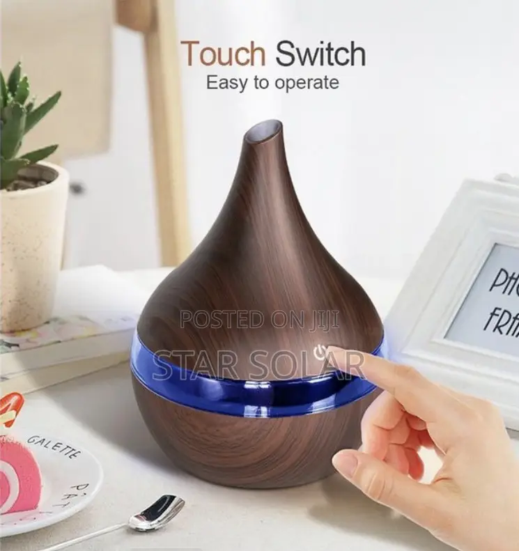 300ml Dark Wood Ultrasonic Aroma Diffuser