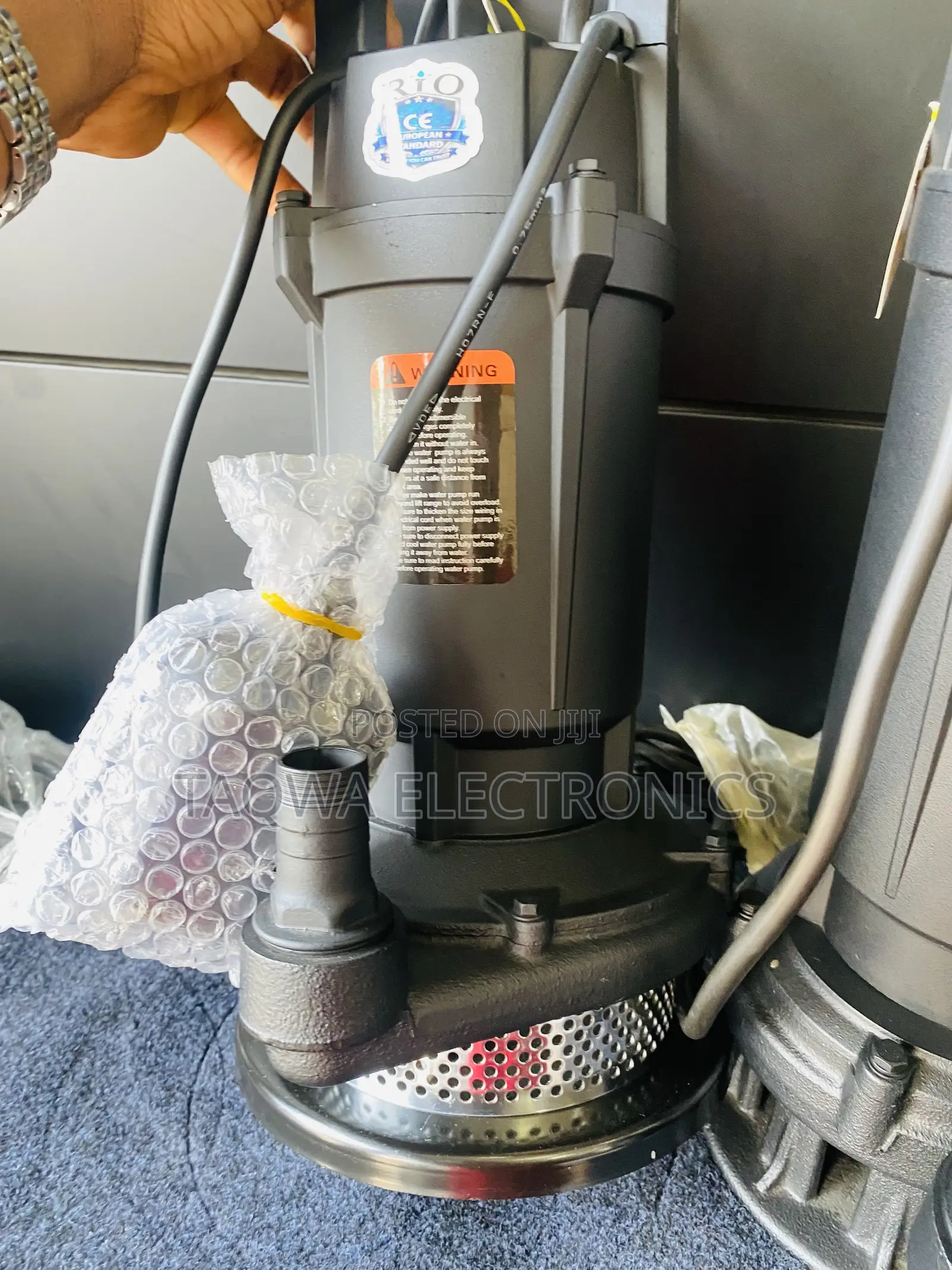 Choose Rio 1.0HP Sewage Submersible Pump