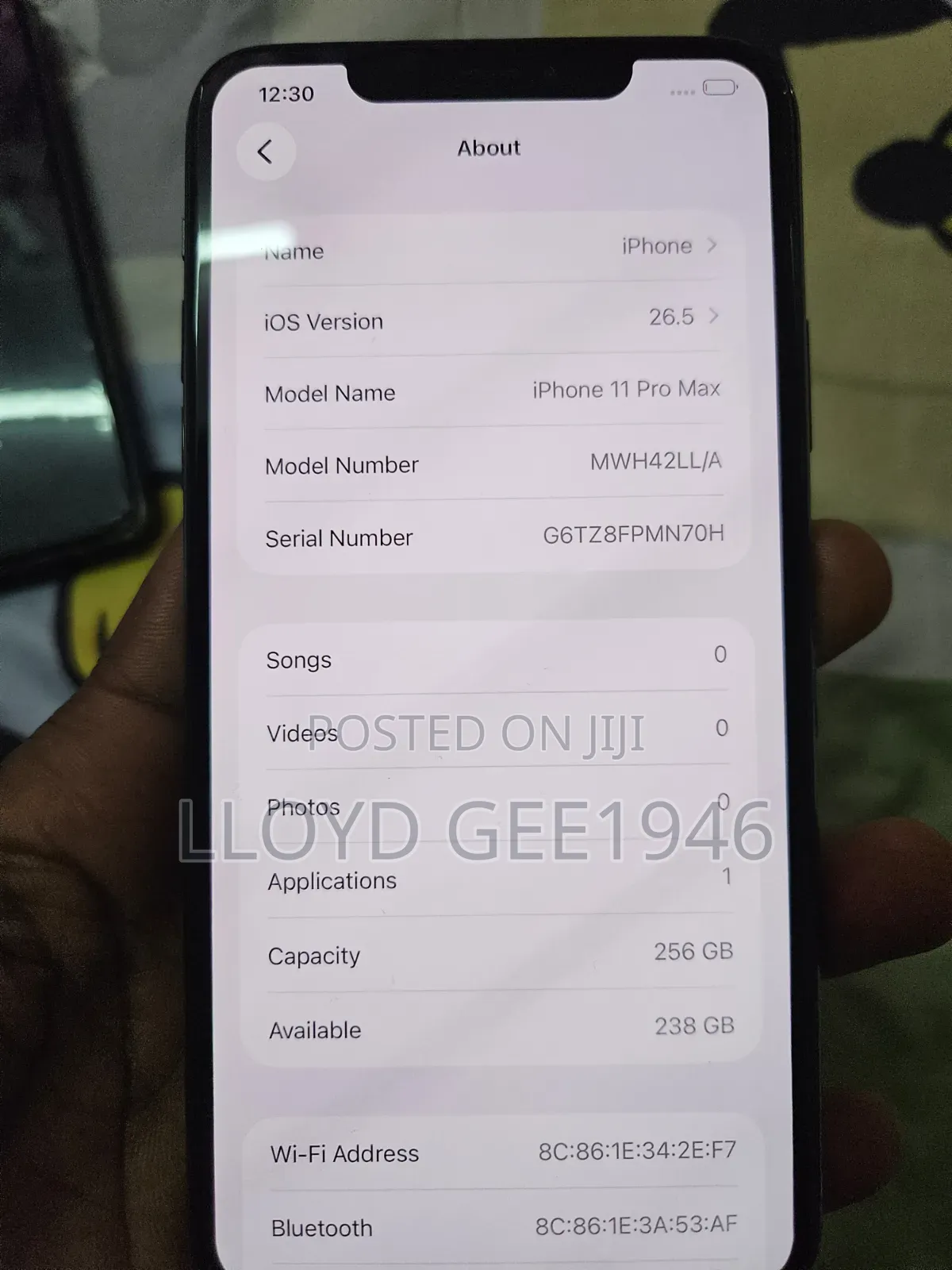 New Apple iPhone 11 Pro Max 256 GB Black