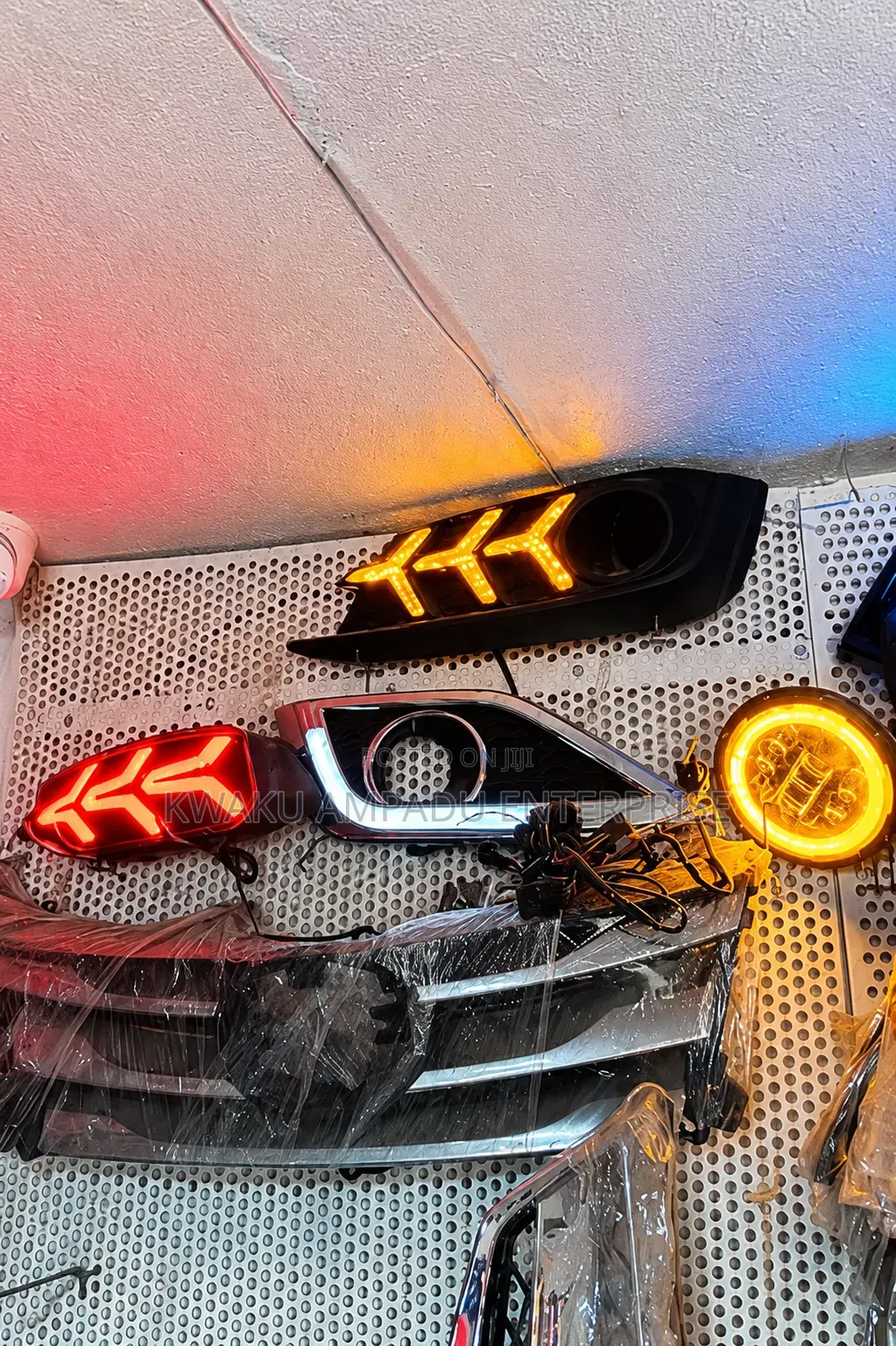 Honda Civic Led DRL Fog Light Bezel