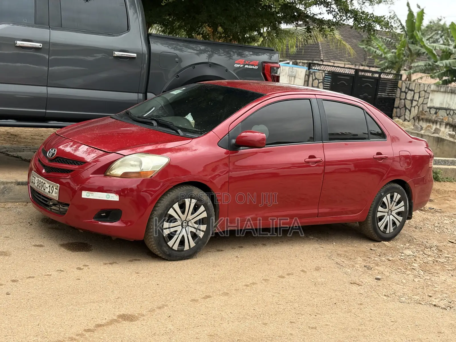 Toyota Yaris 2010 Red