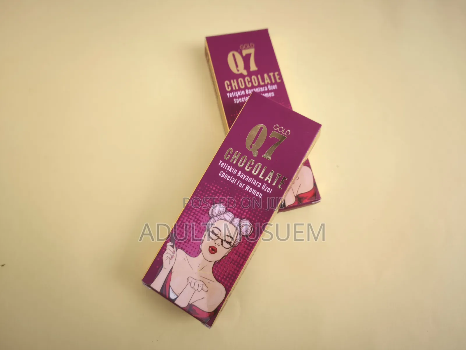 Effective Q7 Chocolate Gold for Women | Female Libido Booster (Z10-E4)