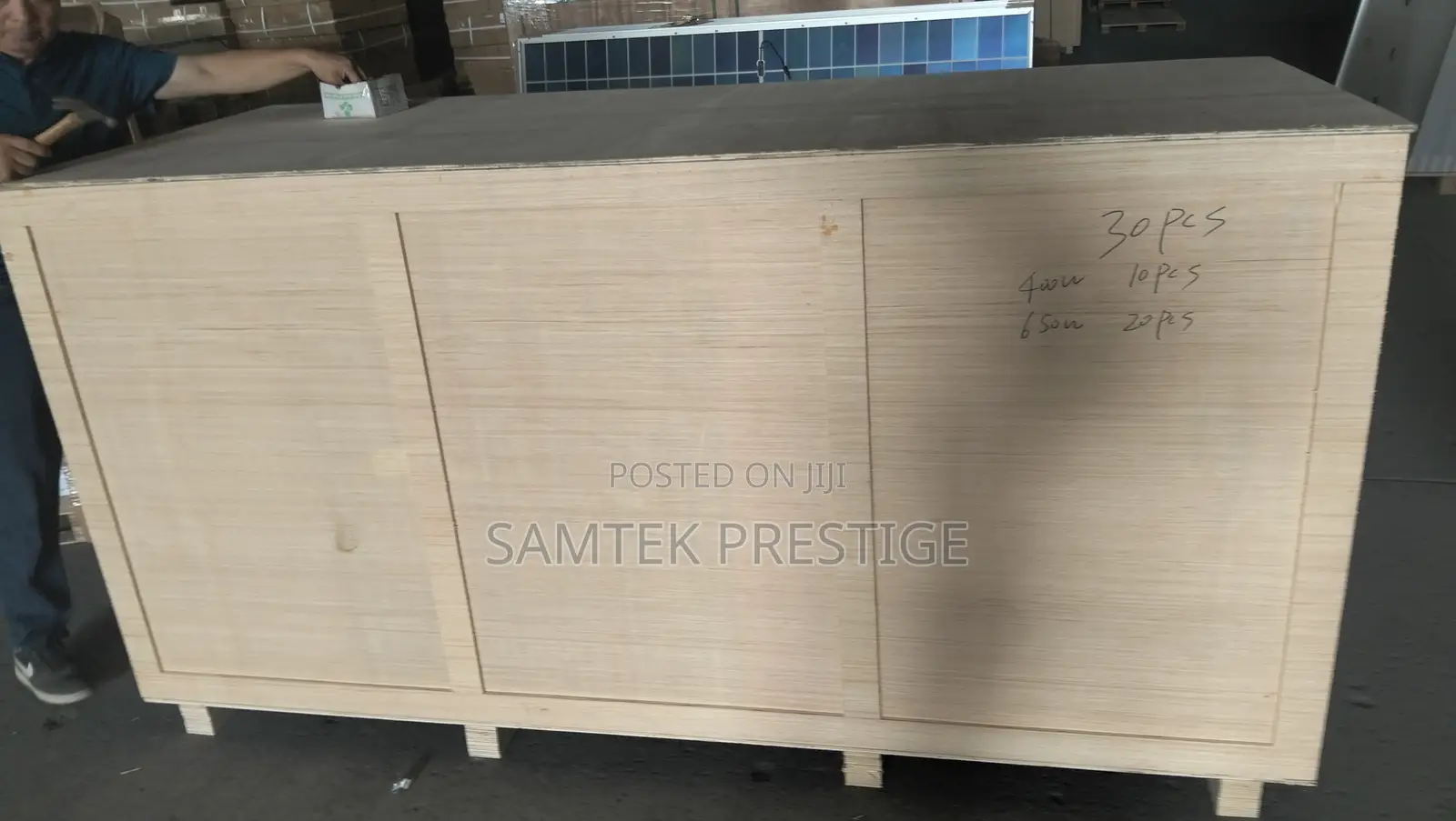 SamTek 650watt Monocrystalline Solar Panel