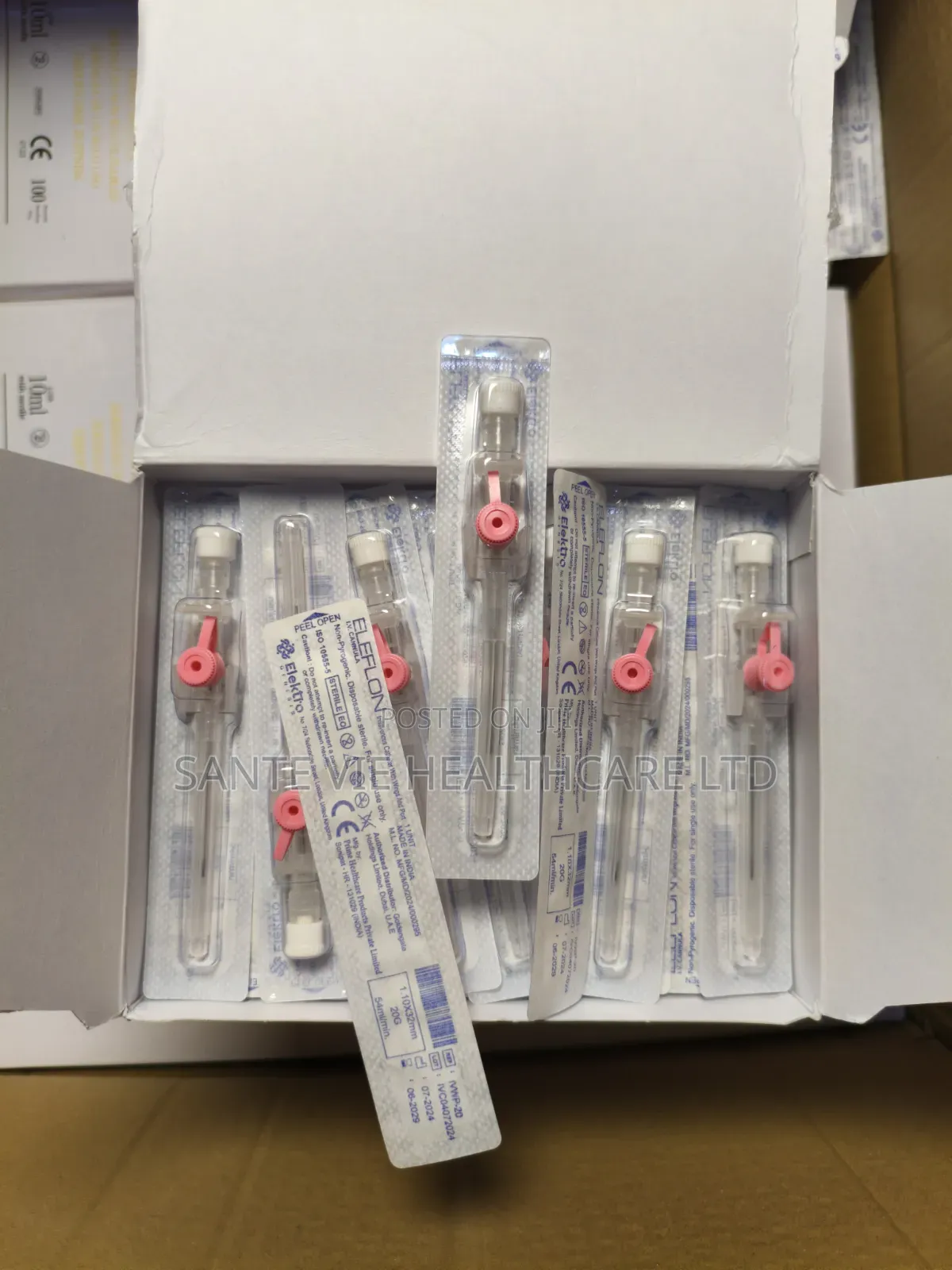 IV Cannula Pink 20G