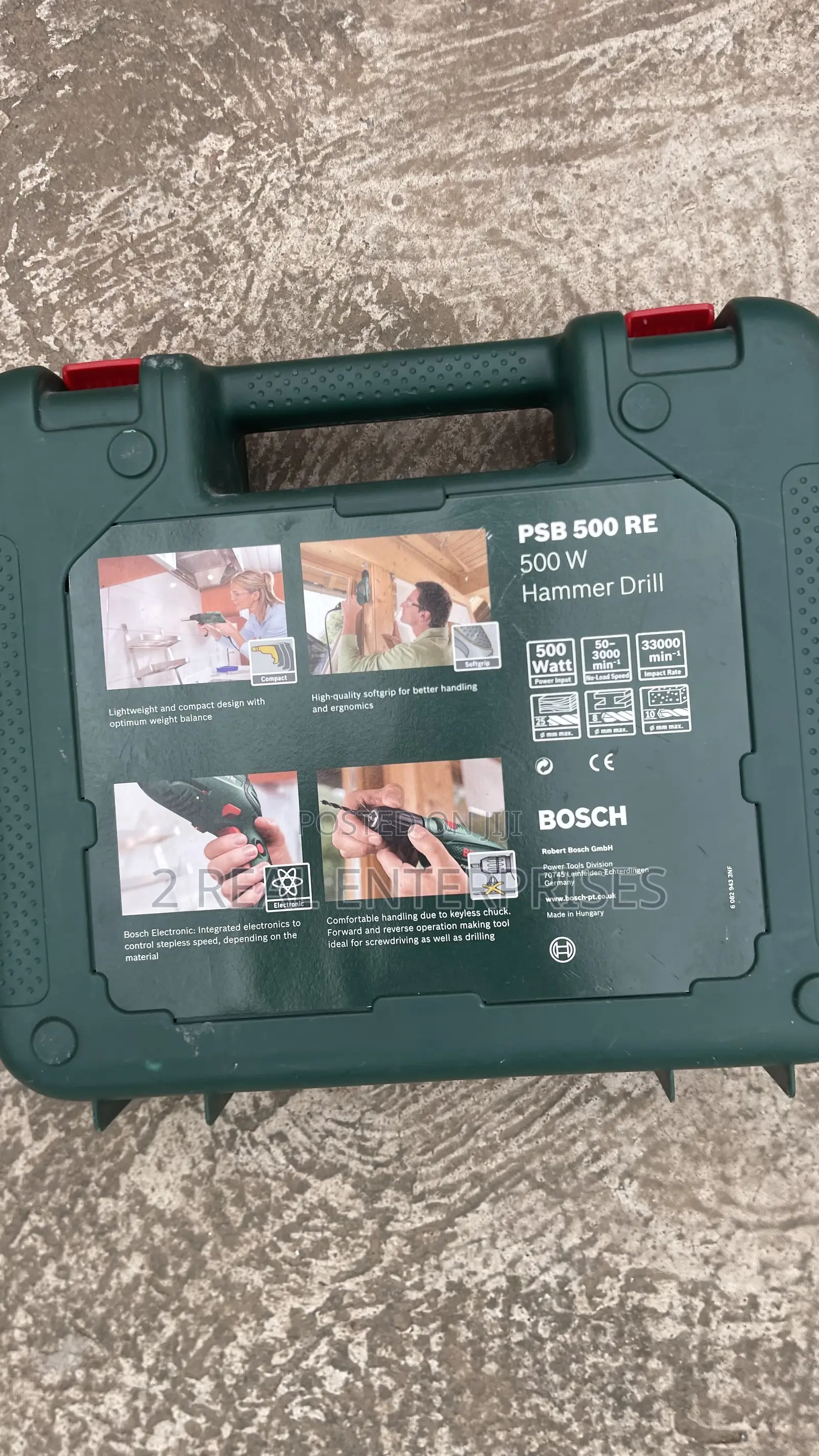 Original Bosch Hammer Drill 500W