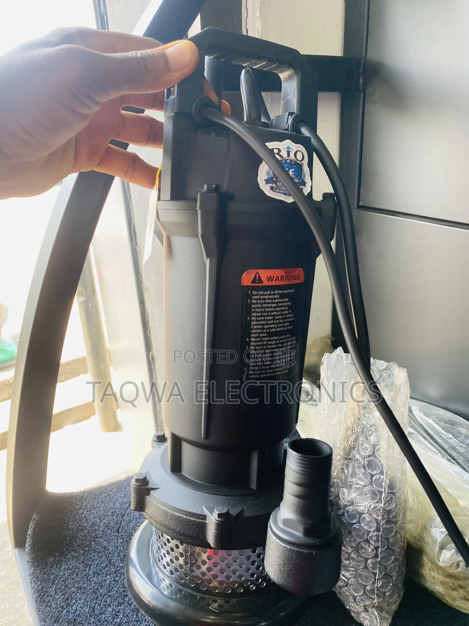 Quality 0.5hp Rio Sewage Pump
