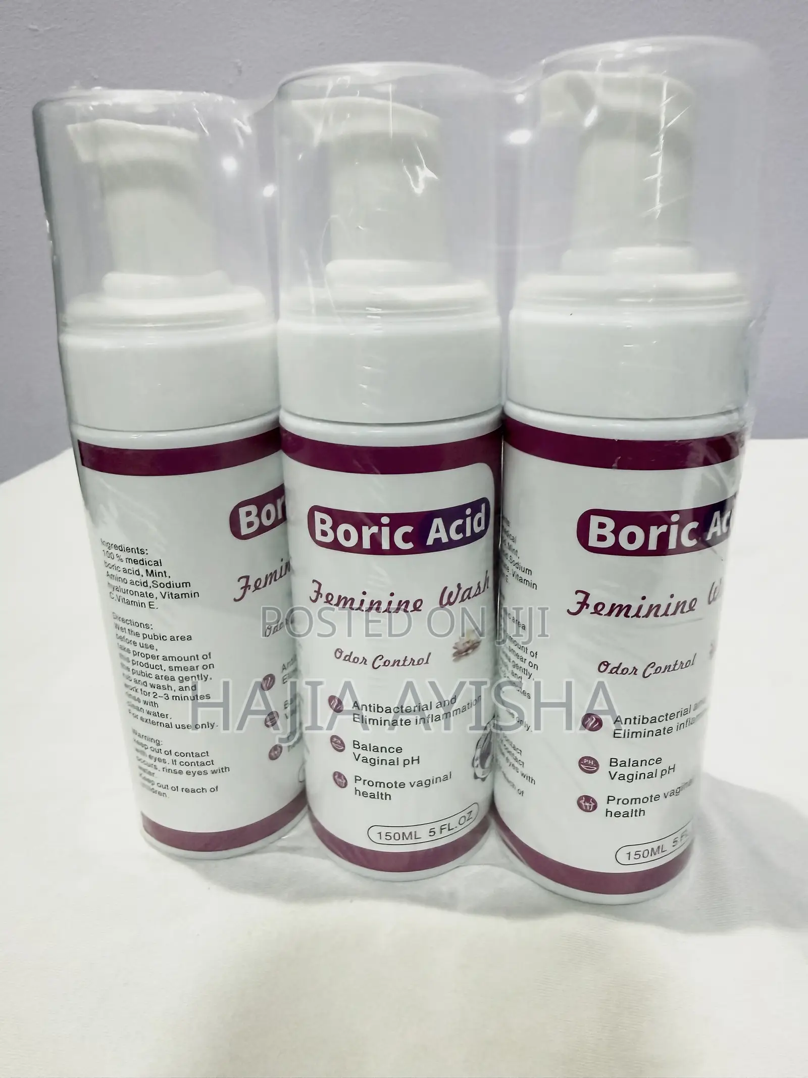 Boric Acid Feminine Wash – Daily Intimate Hygiene