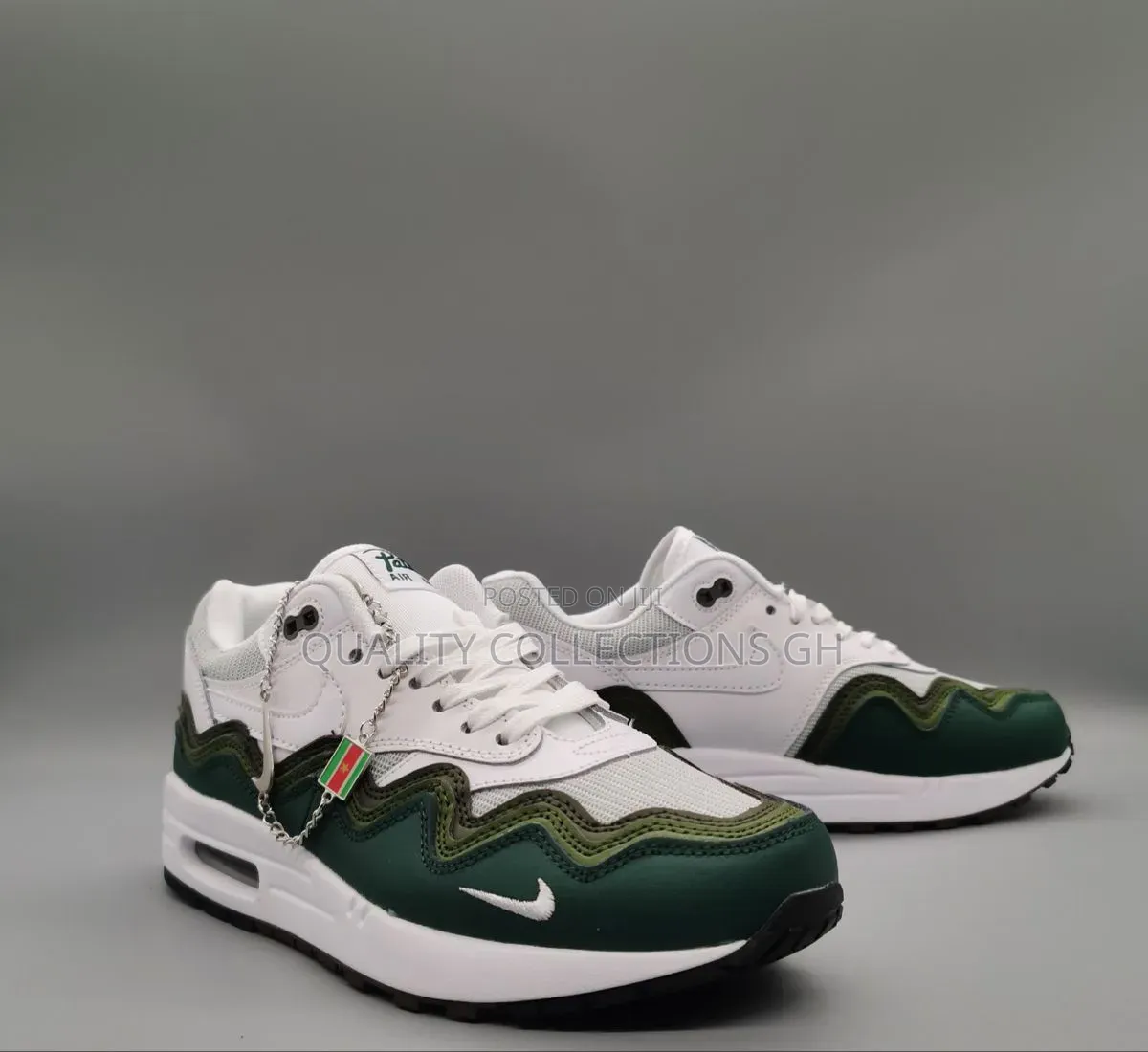 Nike Airmax 1 Patta Black Grey