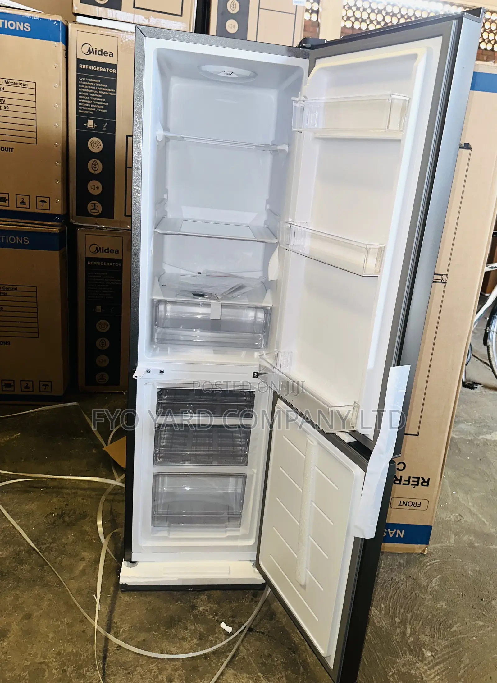 Latest Model Made Nasco 2 Doors Energy Efficient Fast Cooling Fridge