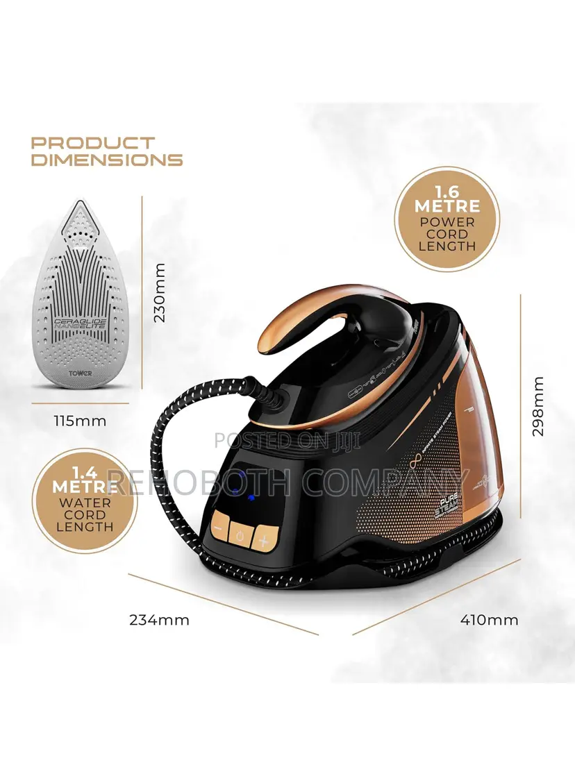 Tower Steam Generator Iron 3000W