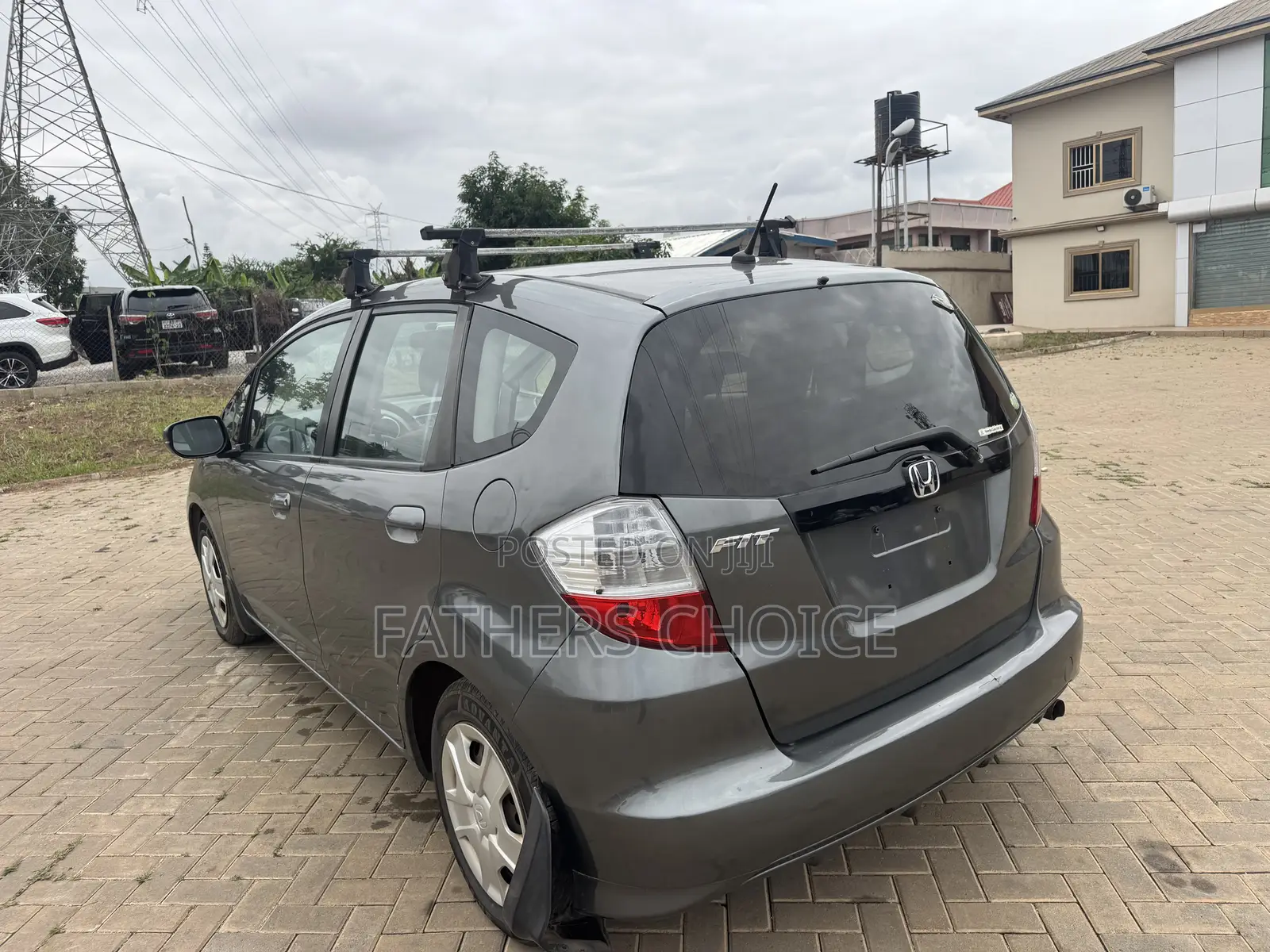 Honda Fit 5D Sport 2013 Gray