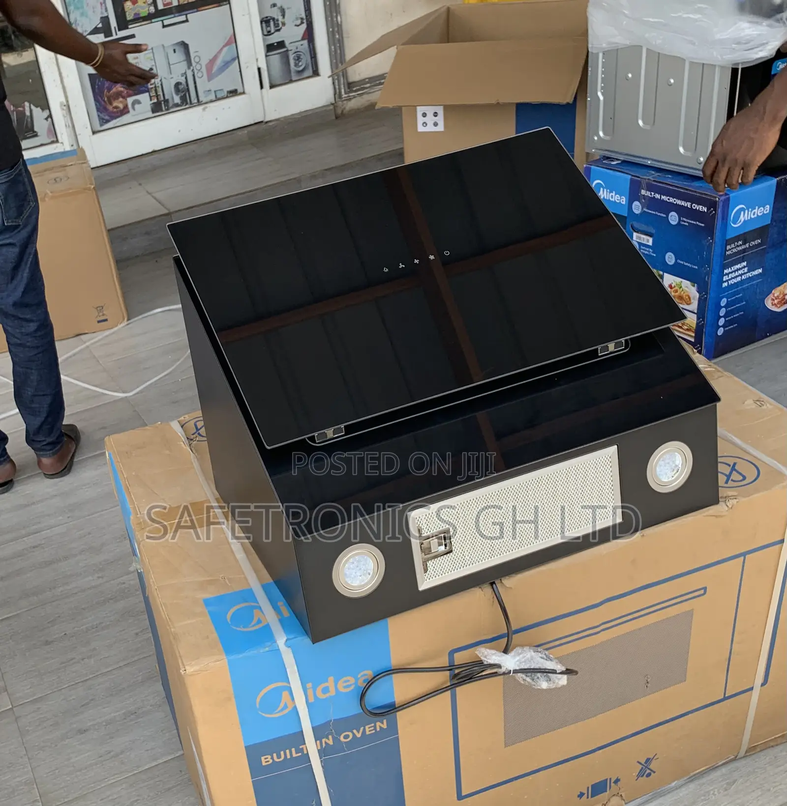 Exclusive Midea 60cm Cooker Angled Chimney Cooker Hood (60j72-B)