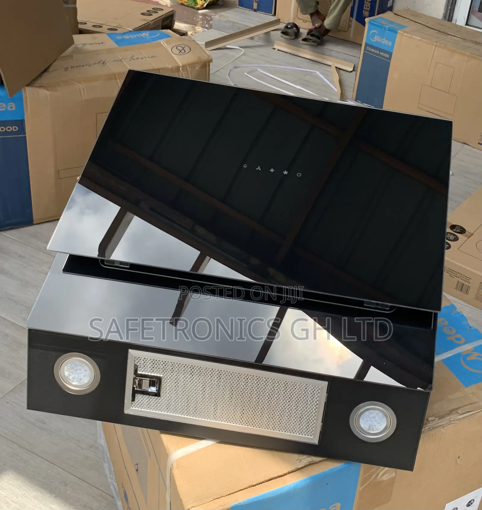 Newest Update Midea 60cm Cooker Angled Chimney Cooker Hood (60j72-B)