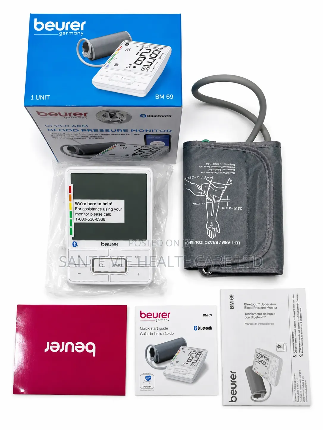 Beurer Germany Bluetooth Blood Pressure