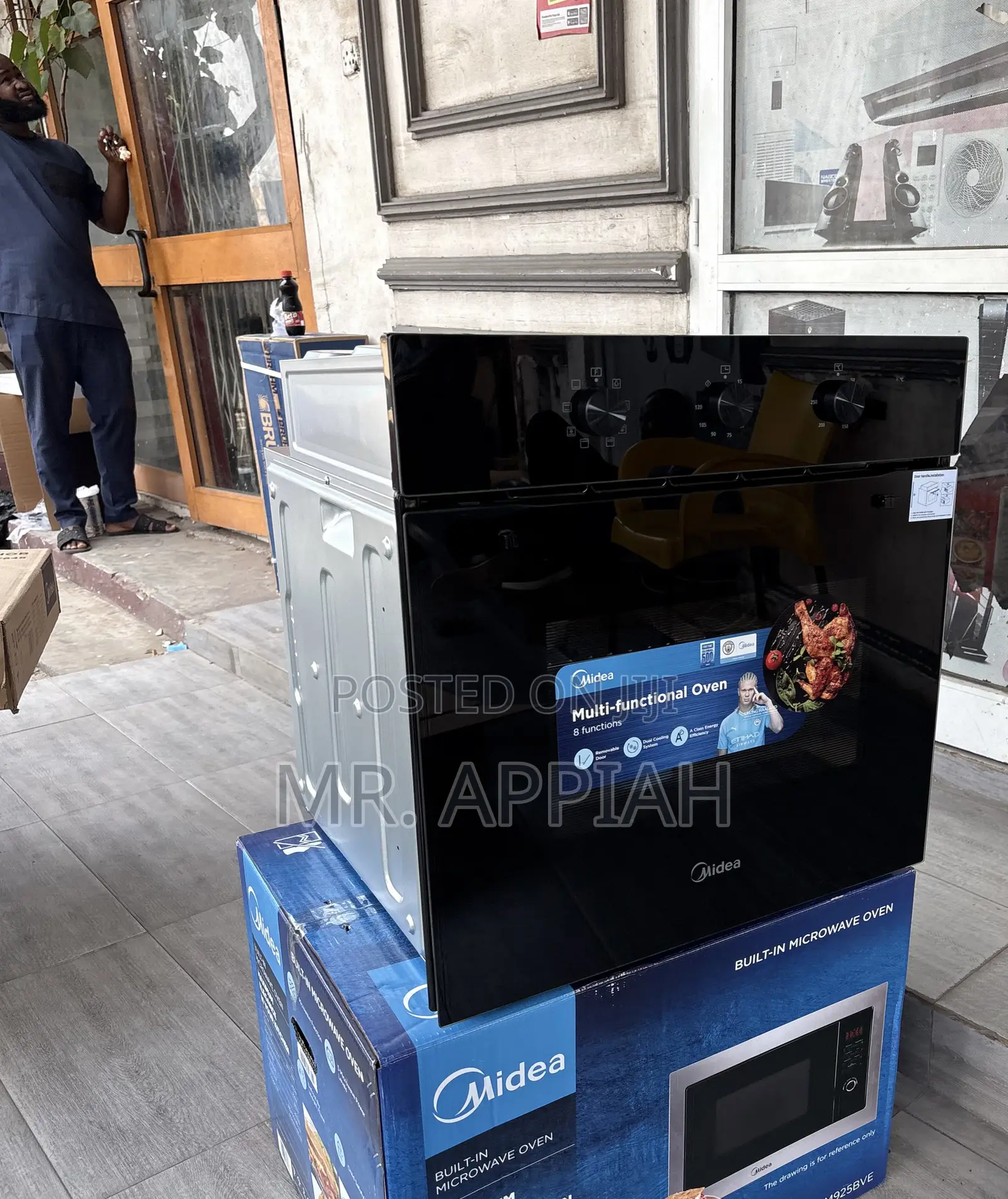 Order Midea Tempered Glass Built in Oven(Black) 