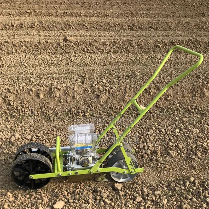 Double Roll Hand Push Vegetables Precision Seeder