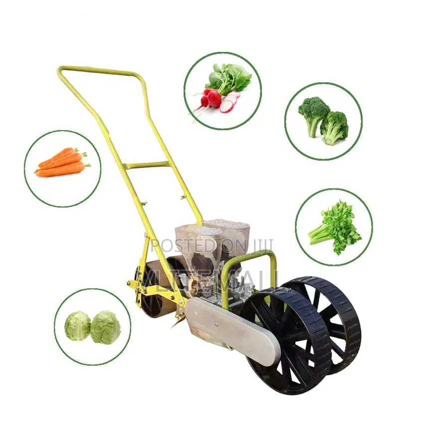 Double Roll Hand Push Vegetables Precision Seeder