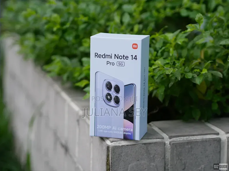 New Xiaomi Redmi Note 14 Pro 5G 512 GB Black