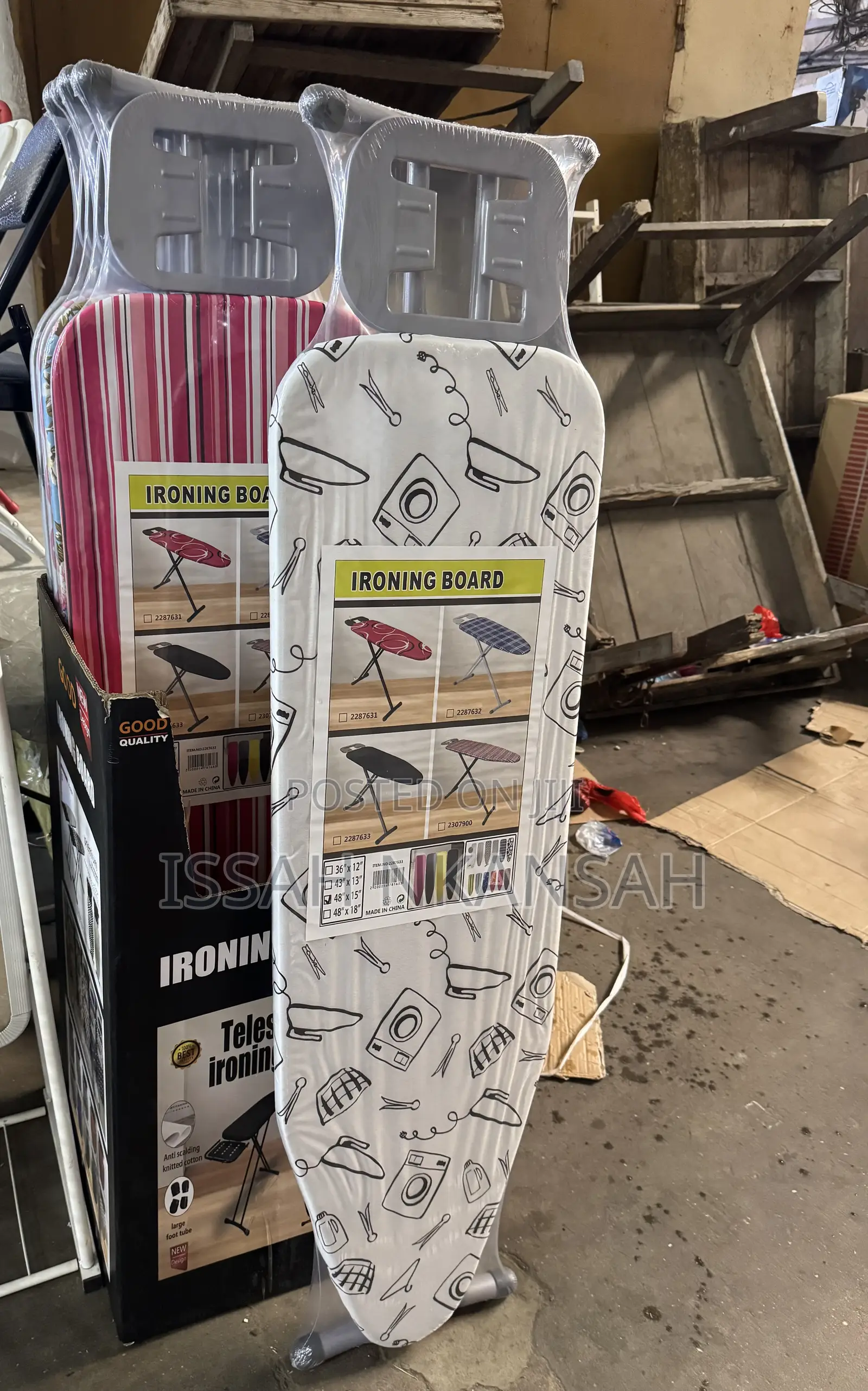 Foreign Ironing Board