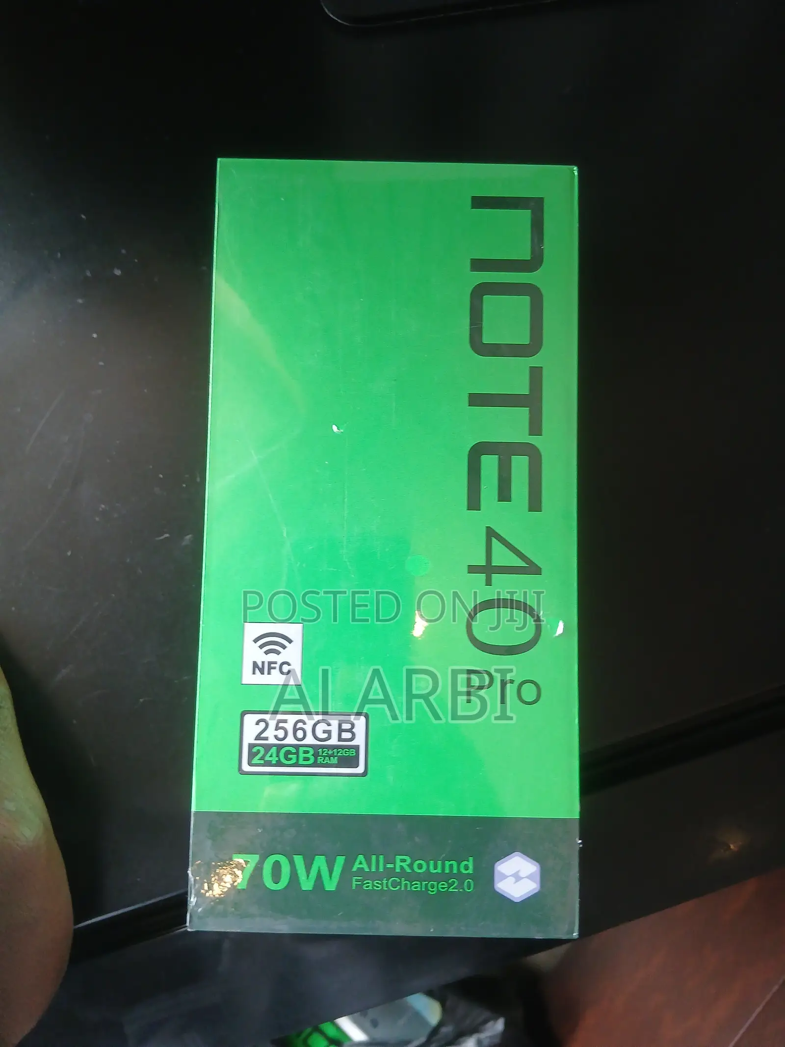 New Infinix Note 40 Pro 256 GB Gold