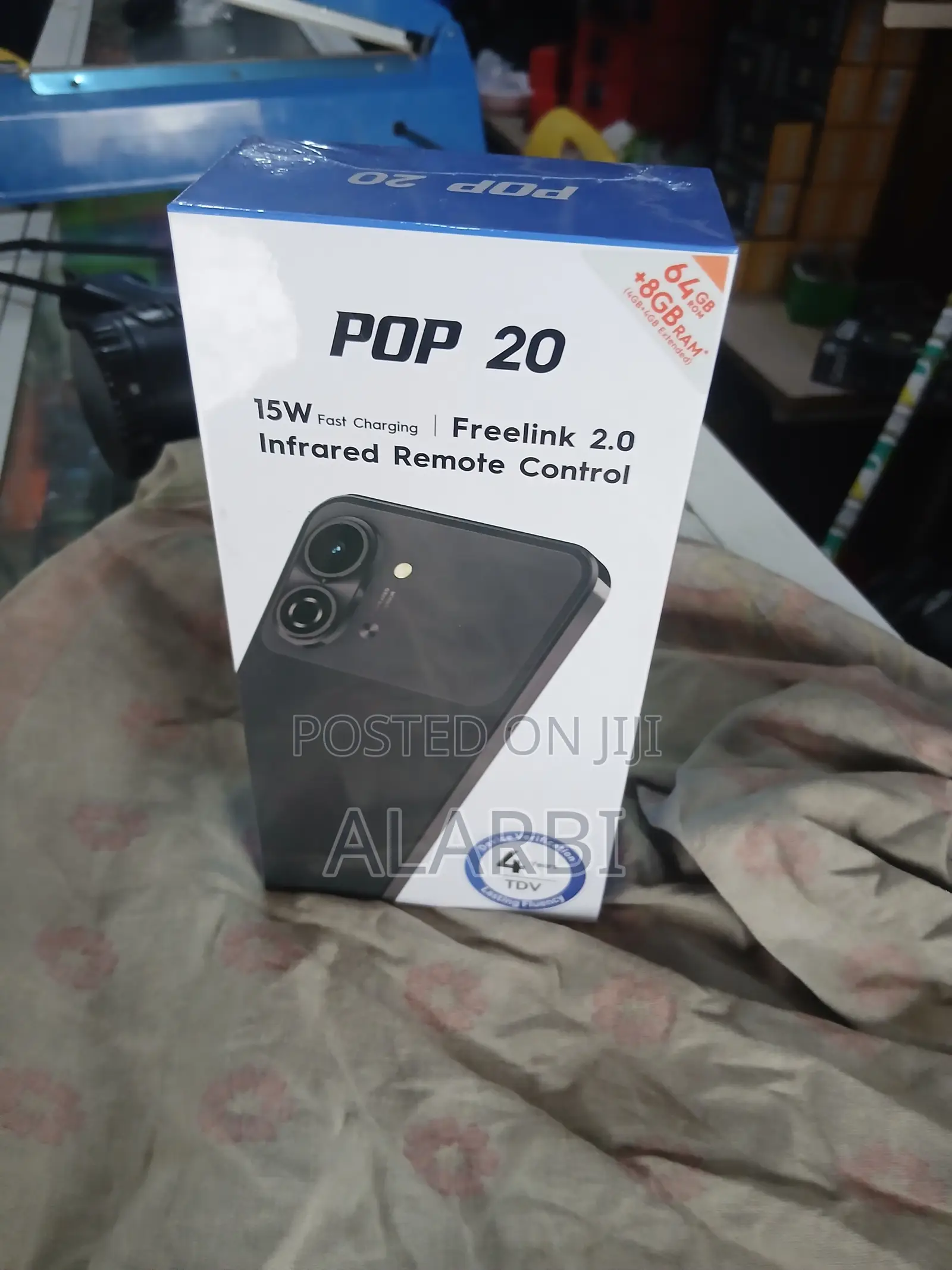 New Tecno Pop 20 64 GB Black