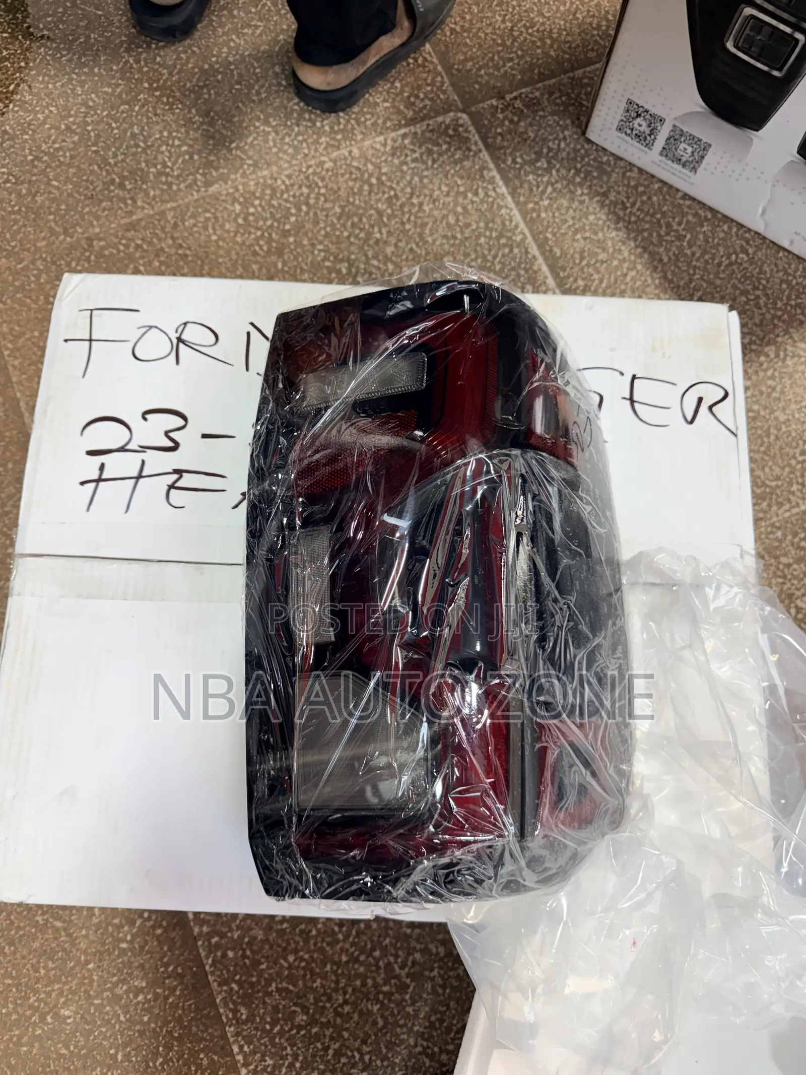 Ford Ranger 2023-2026 Full Led Spec Tail Light Pair Smoked Type