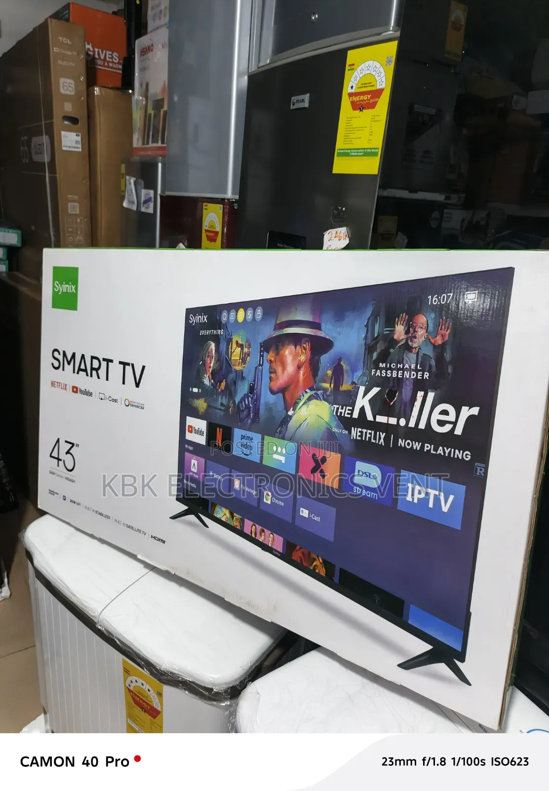 Syinix 43 Smart Android Led TV Satellite Digital