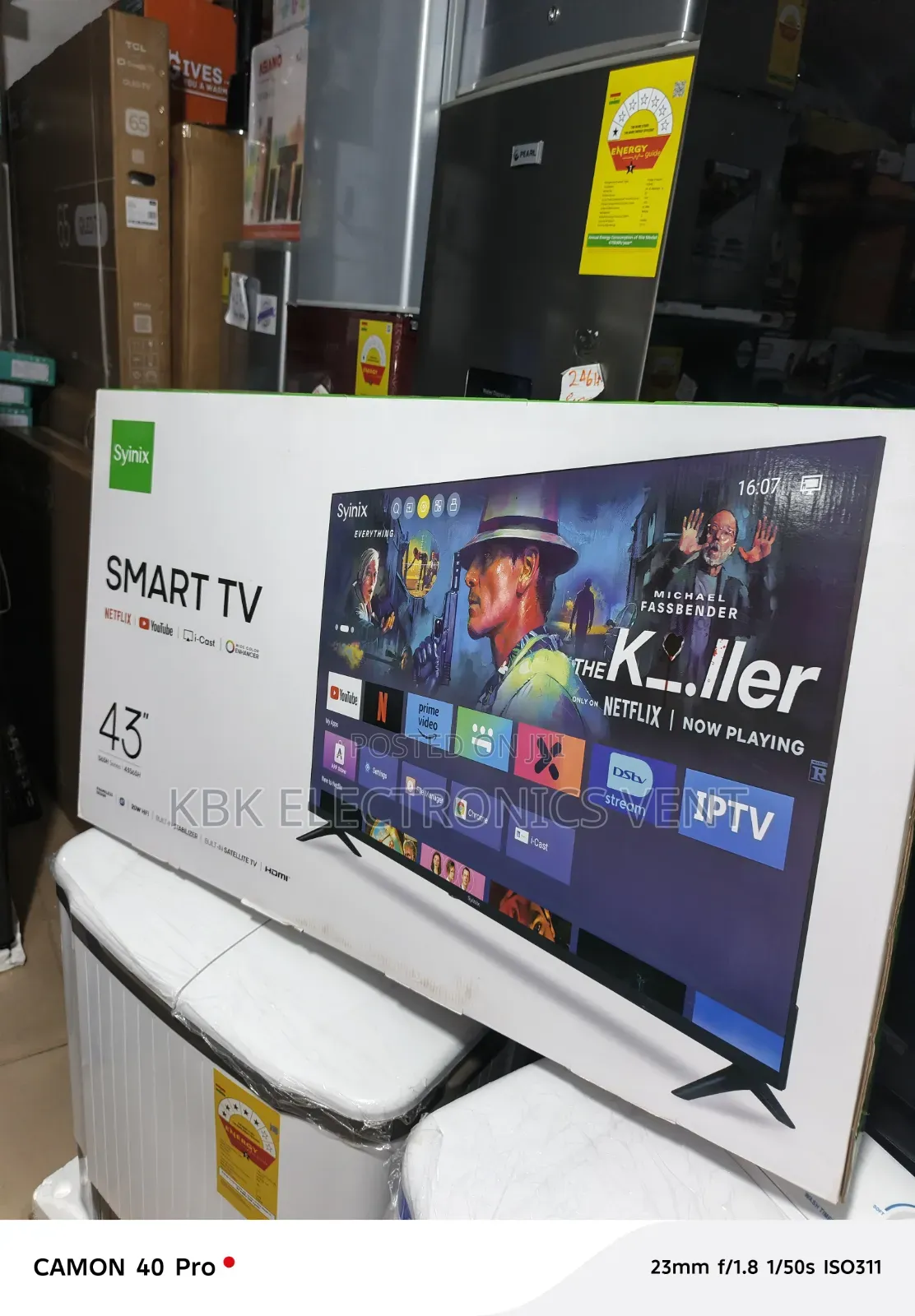 Syinix 43 Smart Android Led TV Satellite Digital