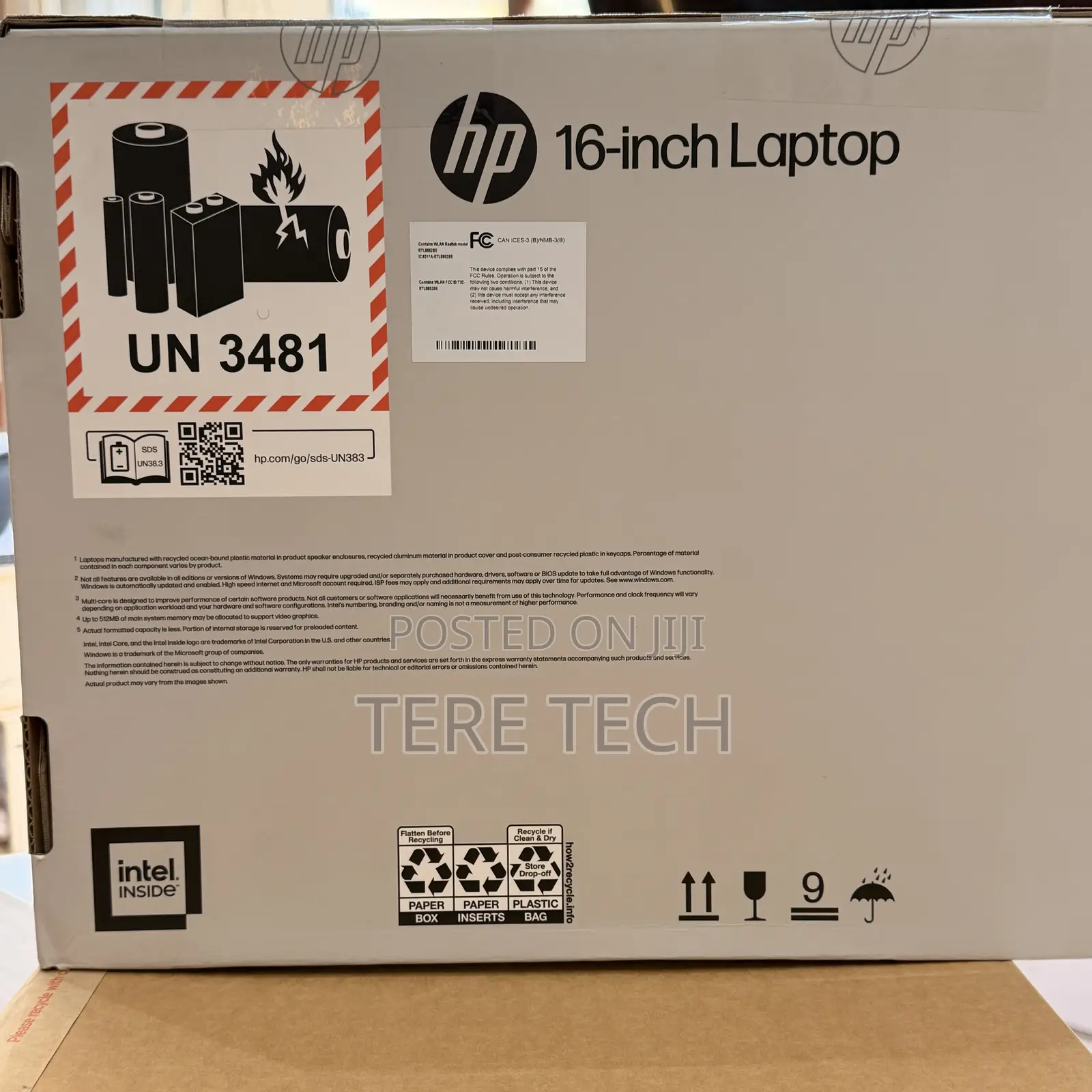 New Laptop HP OmniBook 5 16" 16GB Intel Core Ultra 7 SSD 1T