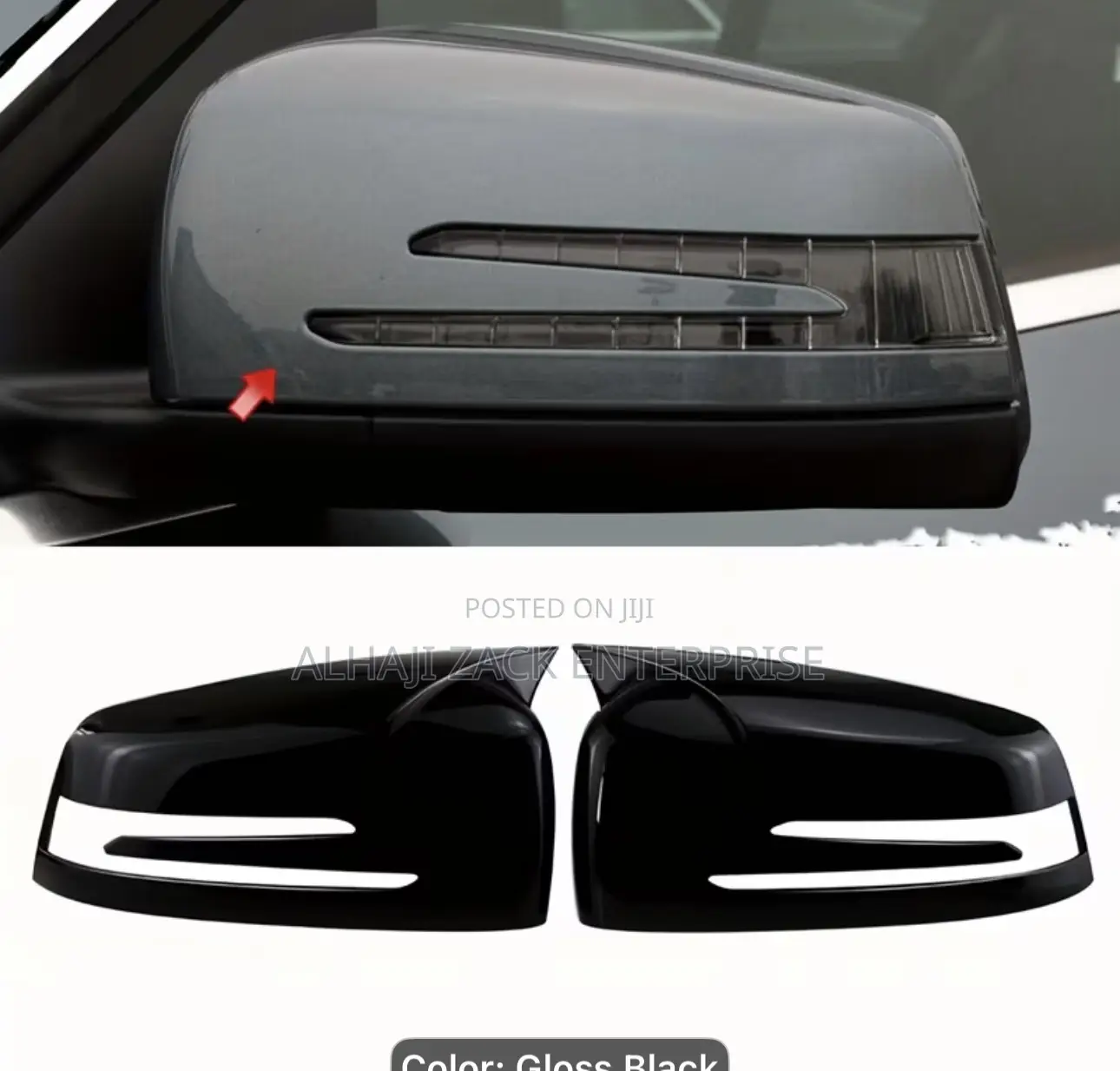 Mercedes Benz Shark Fin Mirror Cover