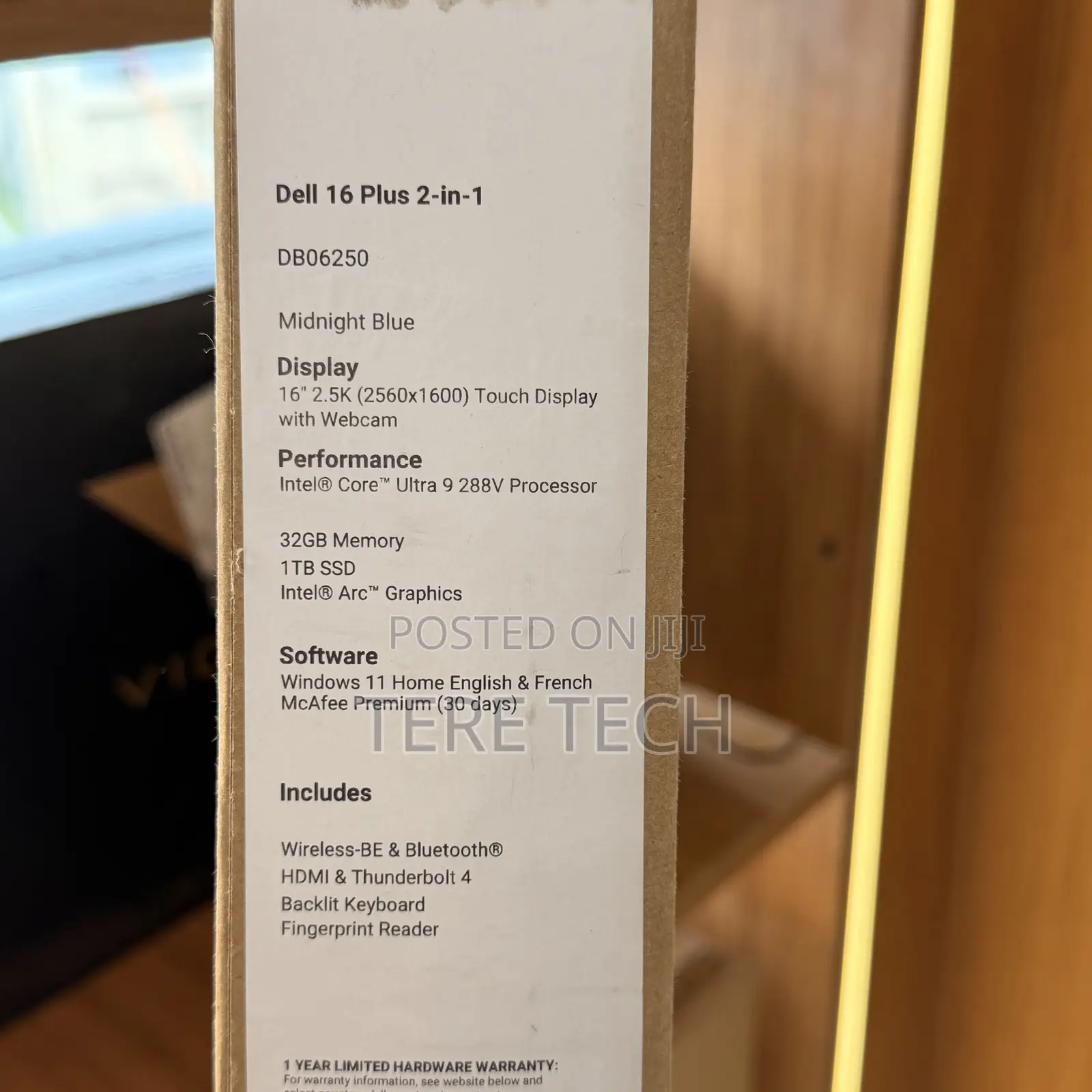 New Laptop Dell 32GB Intel Core Ultra 9 SSD 1T