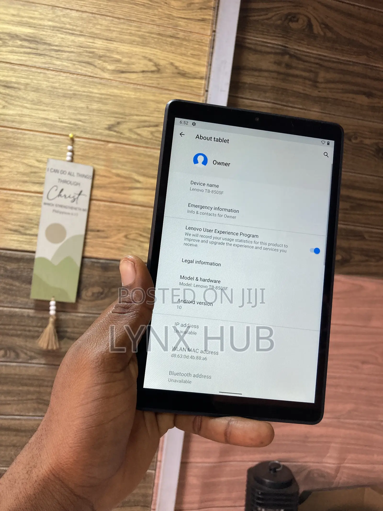 Lenovo Tab 32 GB Silver